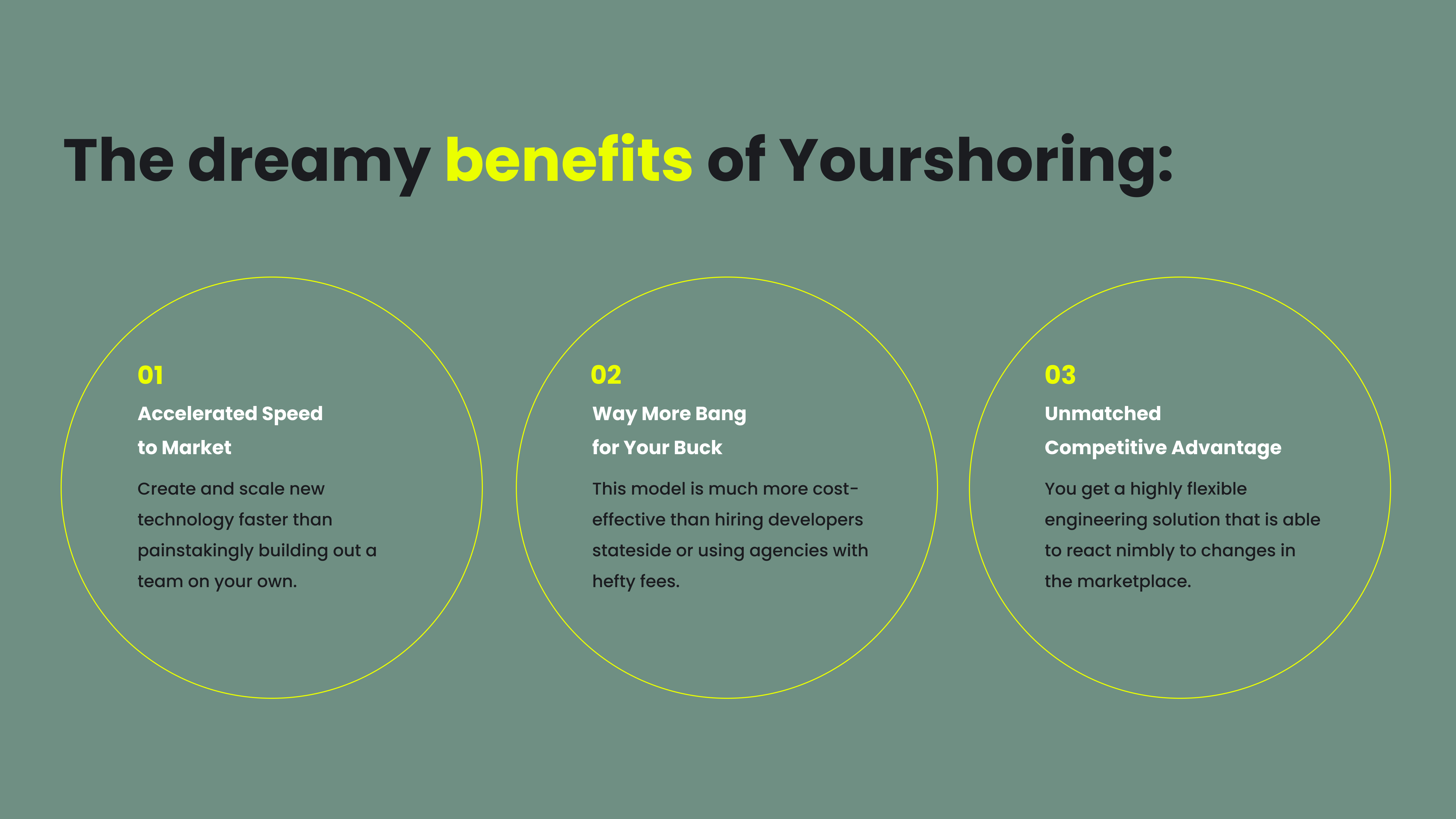 yourshoring benefits