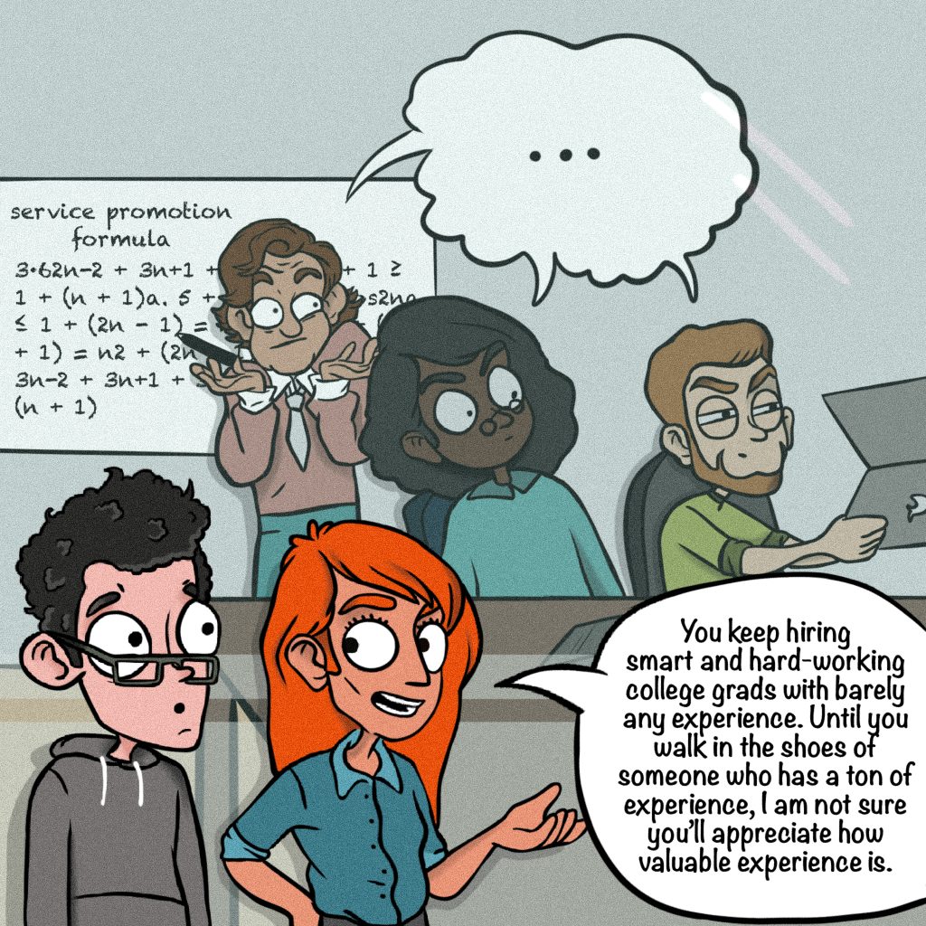 Comic Strip: Used Shoes of FAANG Developer | TurnKey