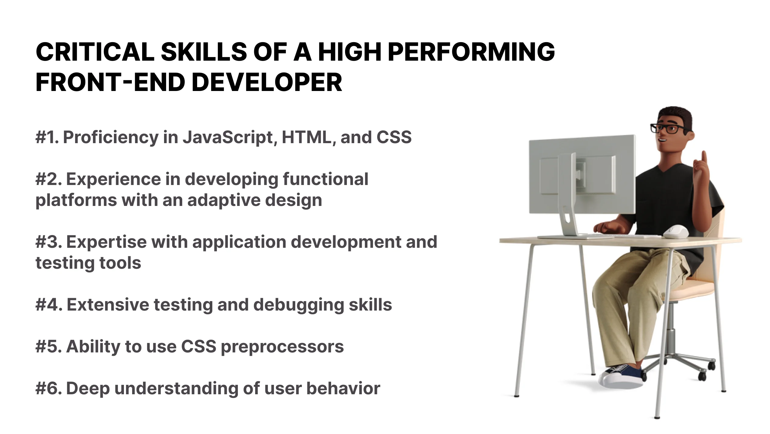 Critical Skills of a High Performing Front-End Developer | TurnKey