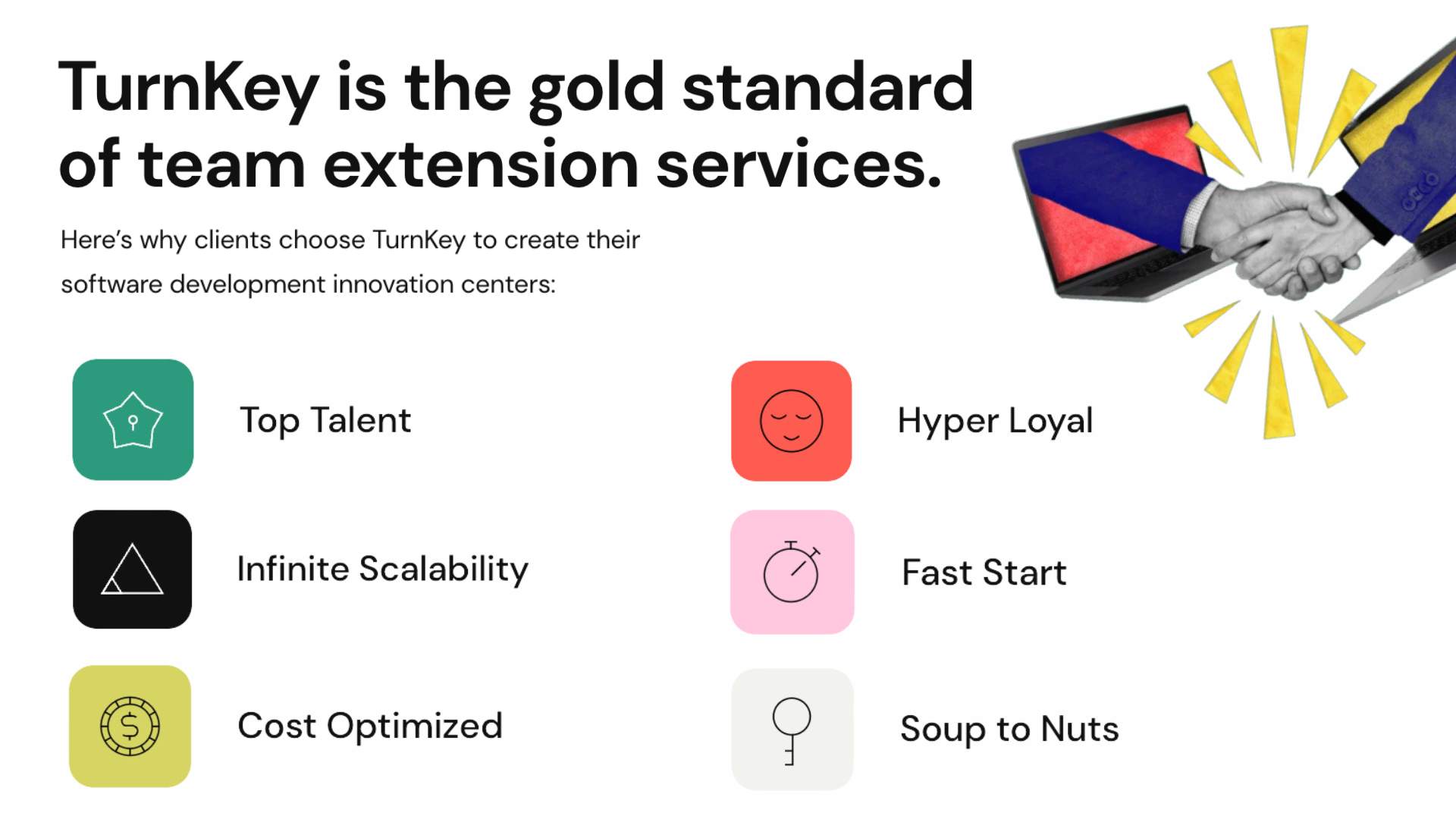 Heres why clients choose TurnKey to create their software development innovation centers 1