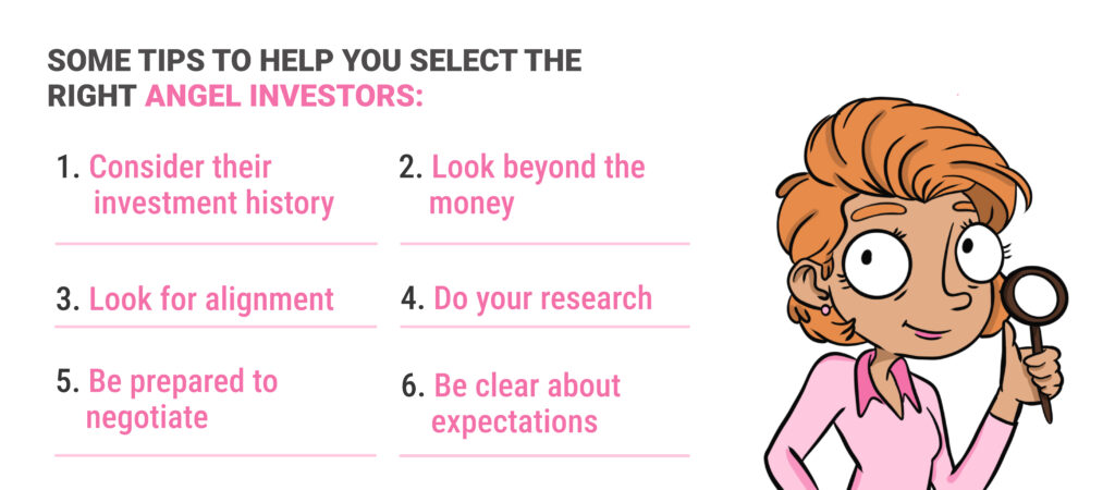 some tips to help you select the right angel investors