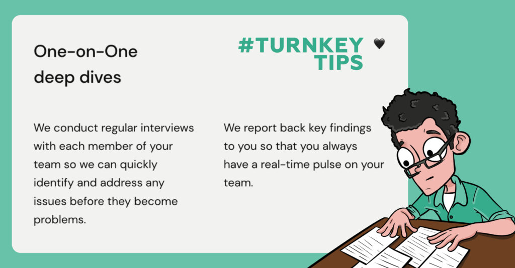 One-on-One Deep Dives | TurnKey