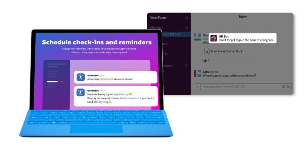 Onboarding plugin for Slack | TurnKey