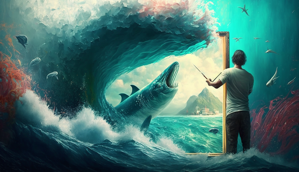 dariari A person using a digital fishing rod to catch symbolic 2541b2b0 57cc 43a2 a705 f680e28a5fd6