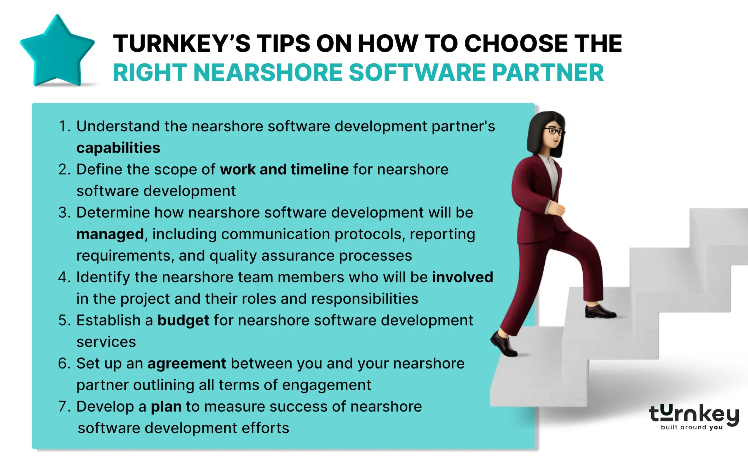 TurnKey’s Tips on How to Choose the Right Nearshore Software Partner