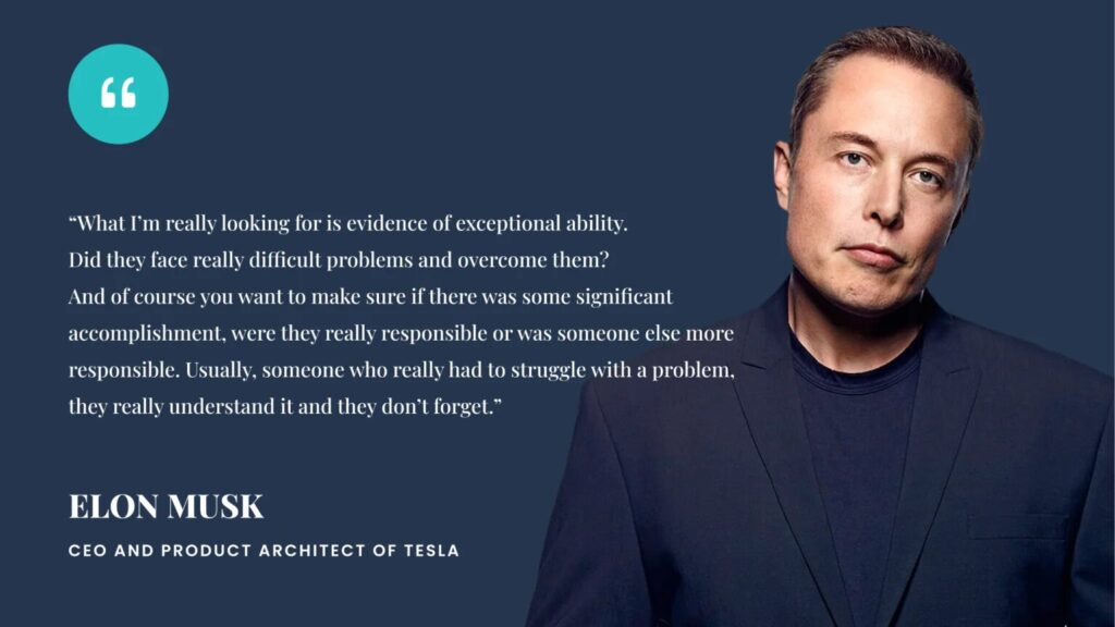elon musk quote