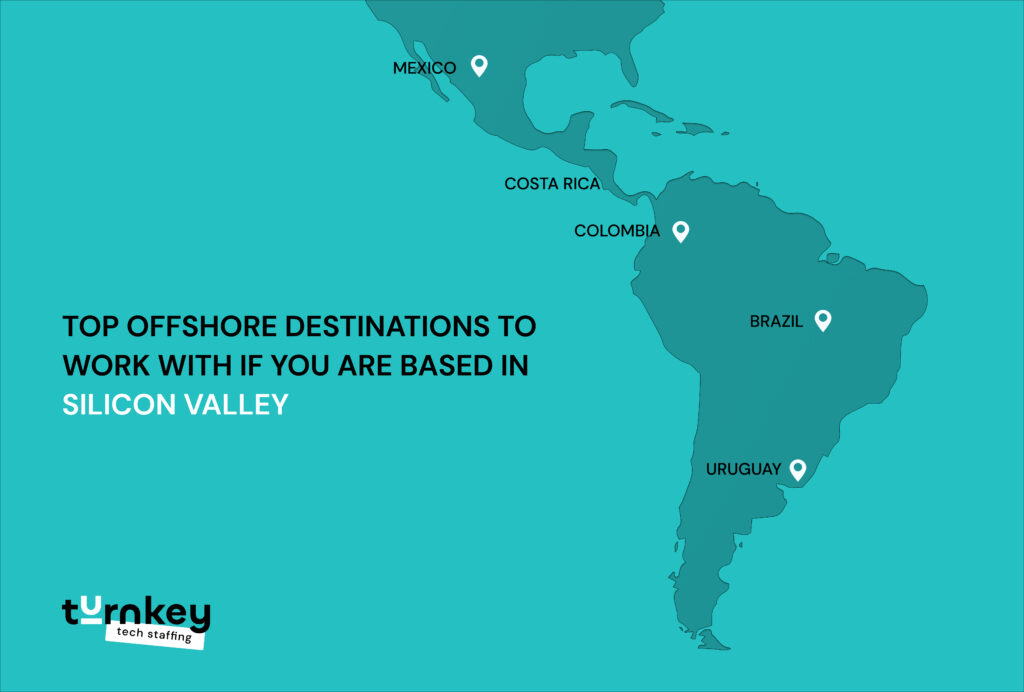 Top Nearshore Destinations to Work With If You Are Based in Sillicon Valley 1