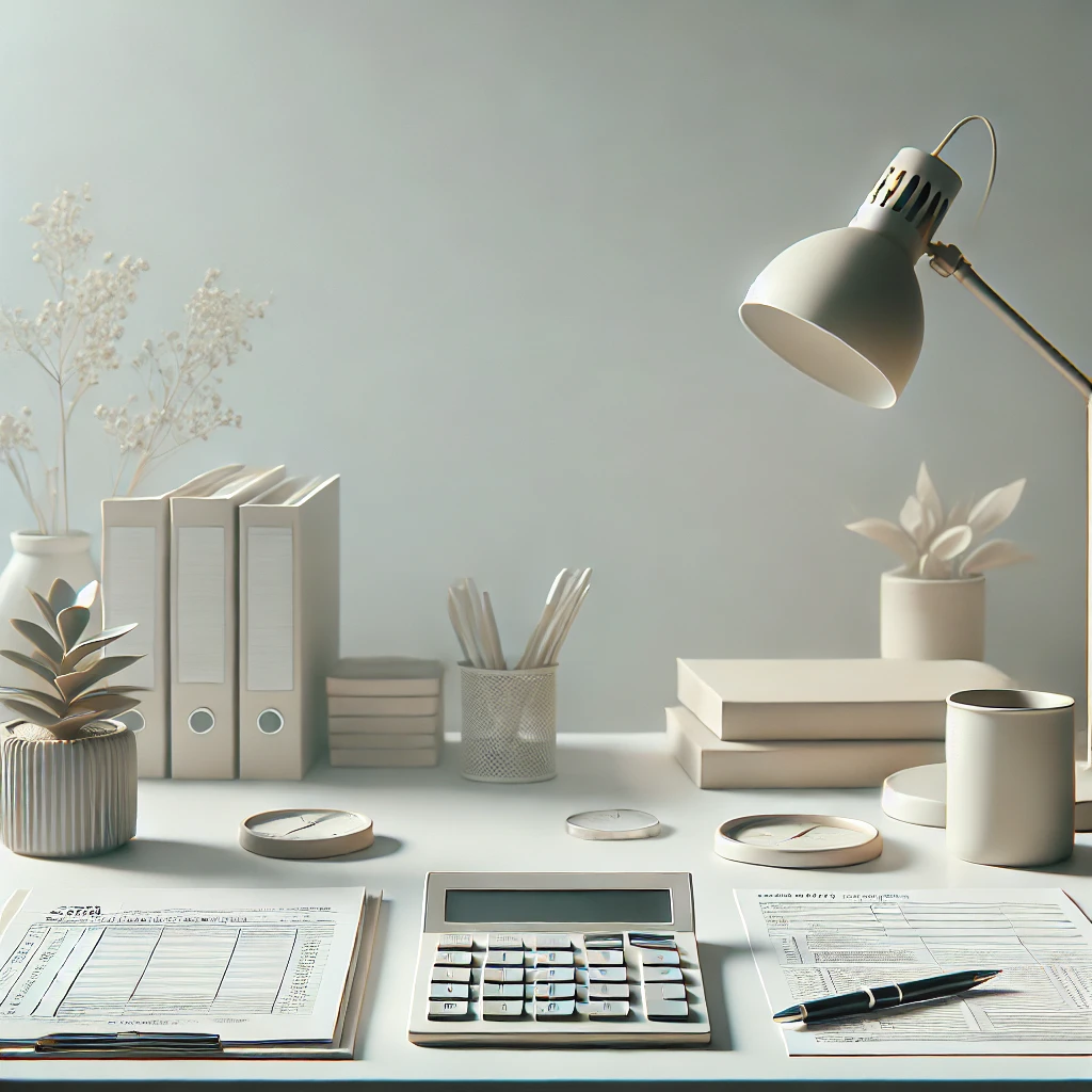 DALL·E 2024 09 16 19.24.36 A highly realistic and minimalist image representing the theme Why with an EOR you dont need a tax advisor with no text or letters present. The sc